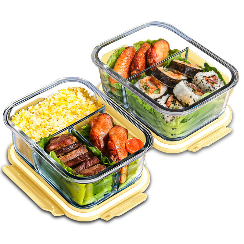Food Storage Oven Safe - Szklany pojemnik do przechowywania żywności, wykonany