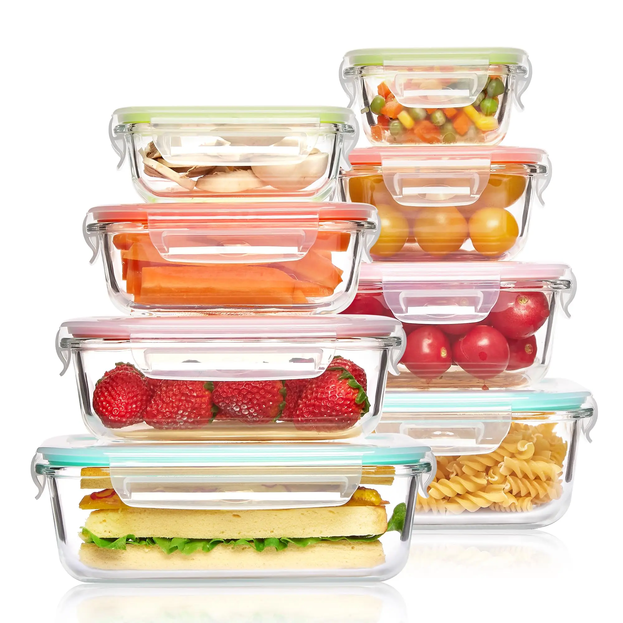 Food Storage Oven Safe - Szklane pudełko na lunch Pojemniki do