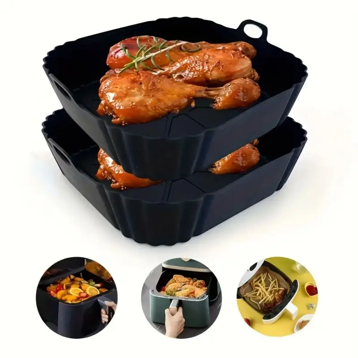 Wielorazowy silikonowy garnek  – Food Storage With Dividers recenzja i cena