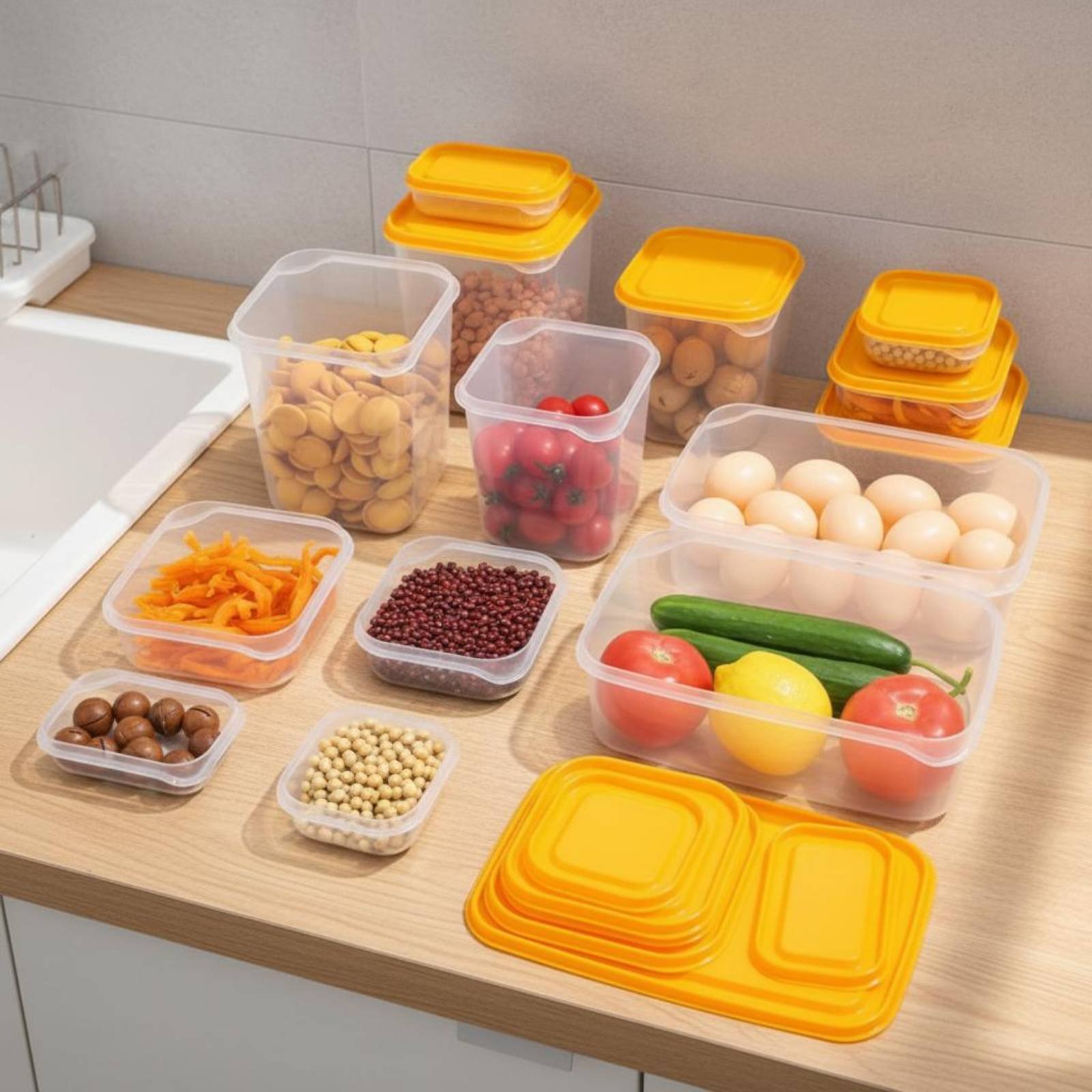 17-częściowy zestaw pojemników – Food Storage Containers recenzja i cena