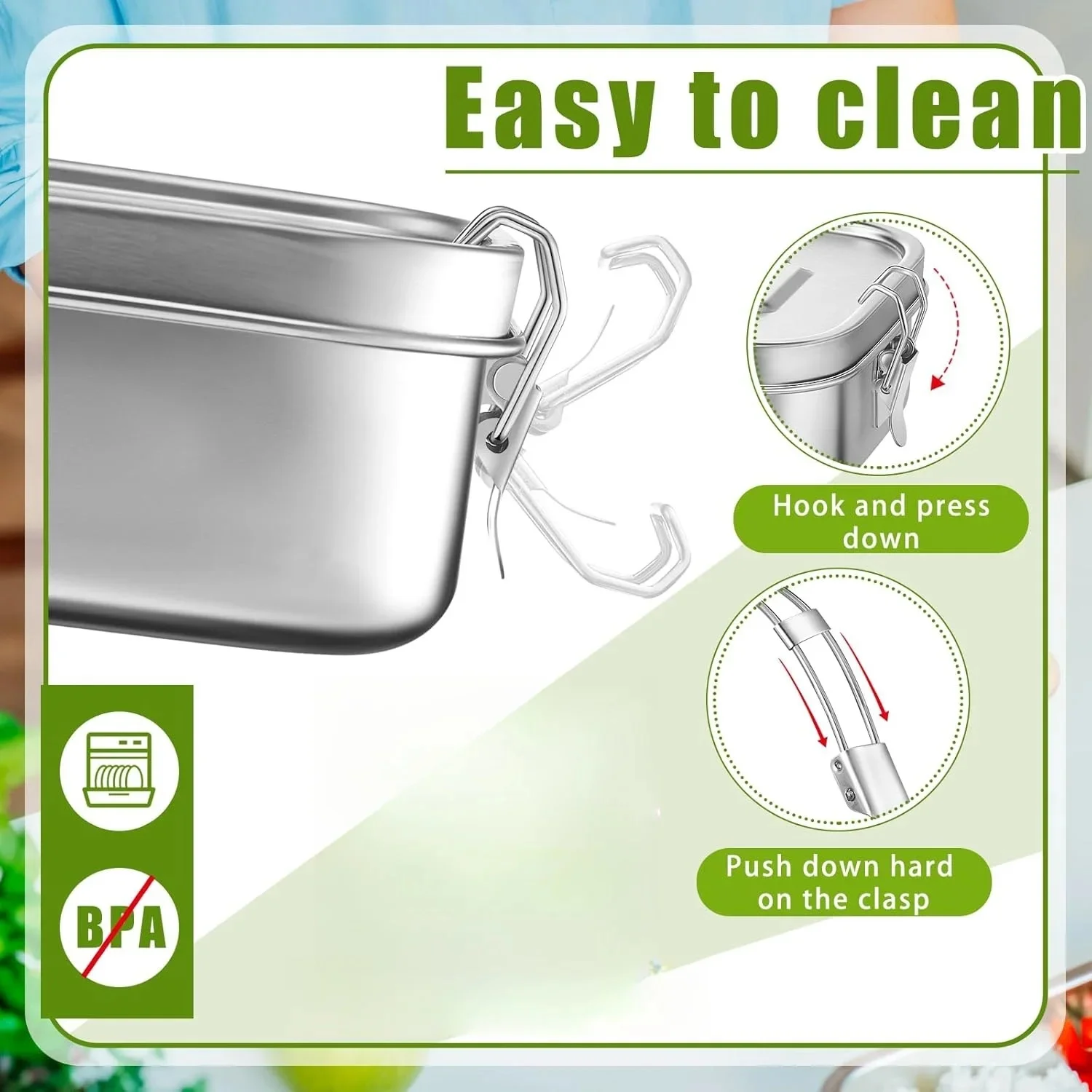 Pudełko na lunch ze stali nier – Food Storage Oven Safe recenzja i cena
