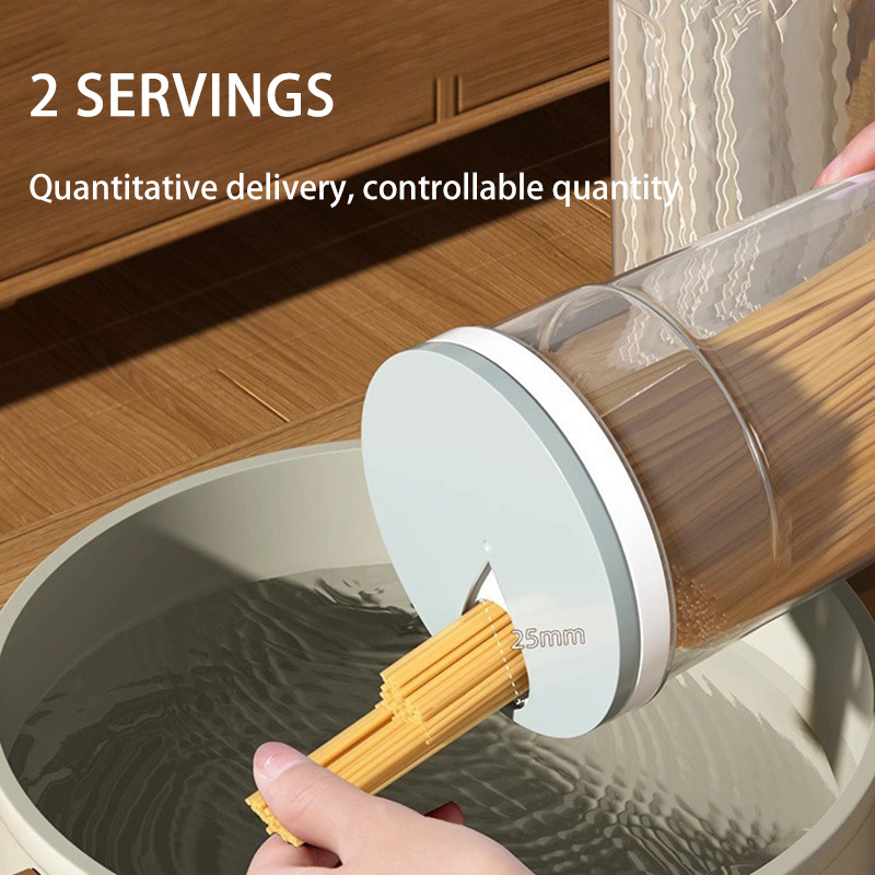 Pojemnik na makaron z tworzywa – Food Storage With Dividers recenzja i cena