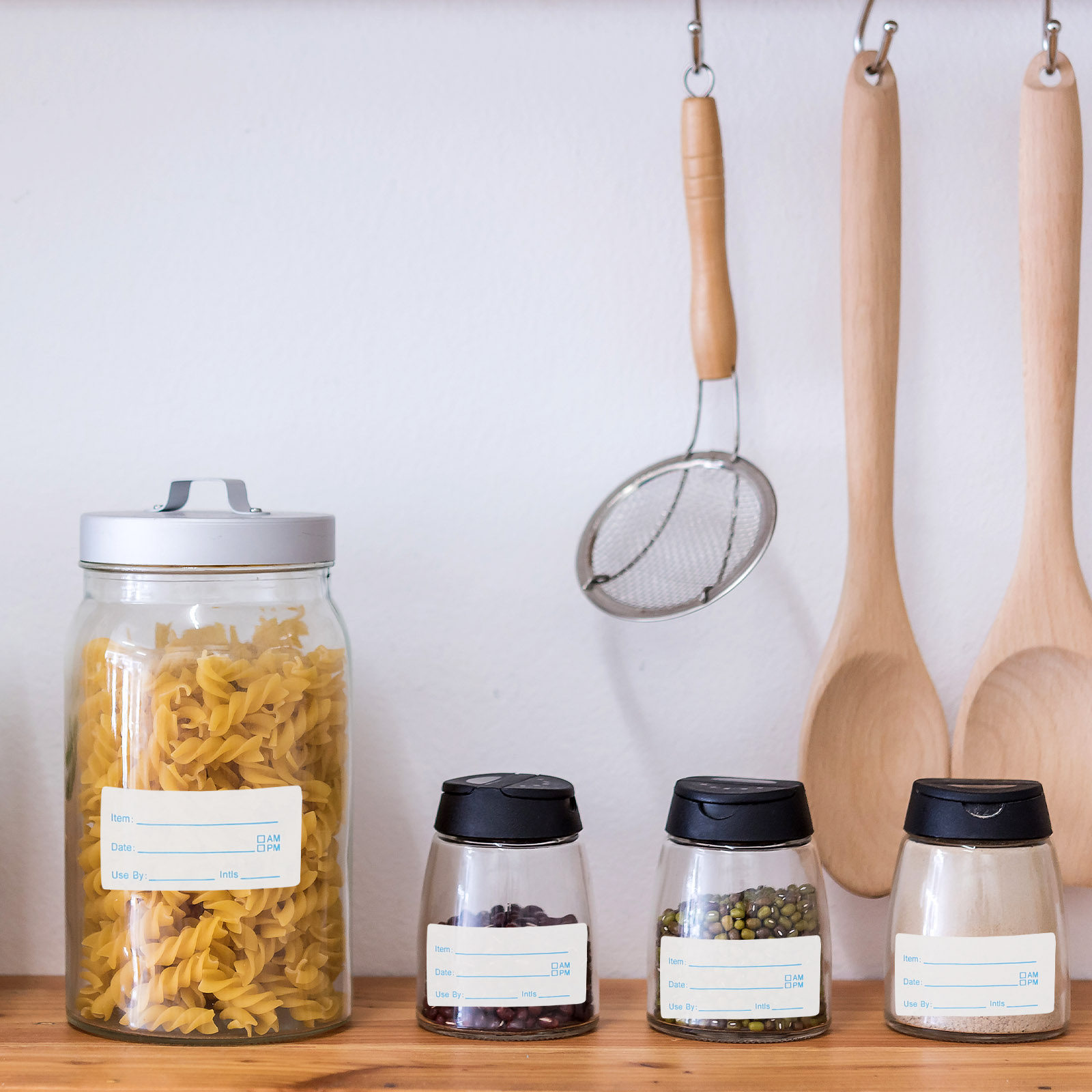 1 rolka etykiet datownikowych, – Food Storage Labels recenzja i cena