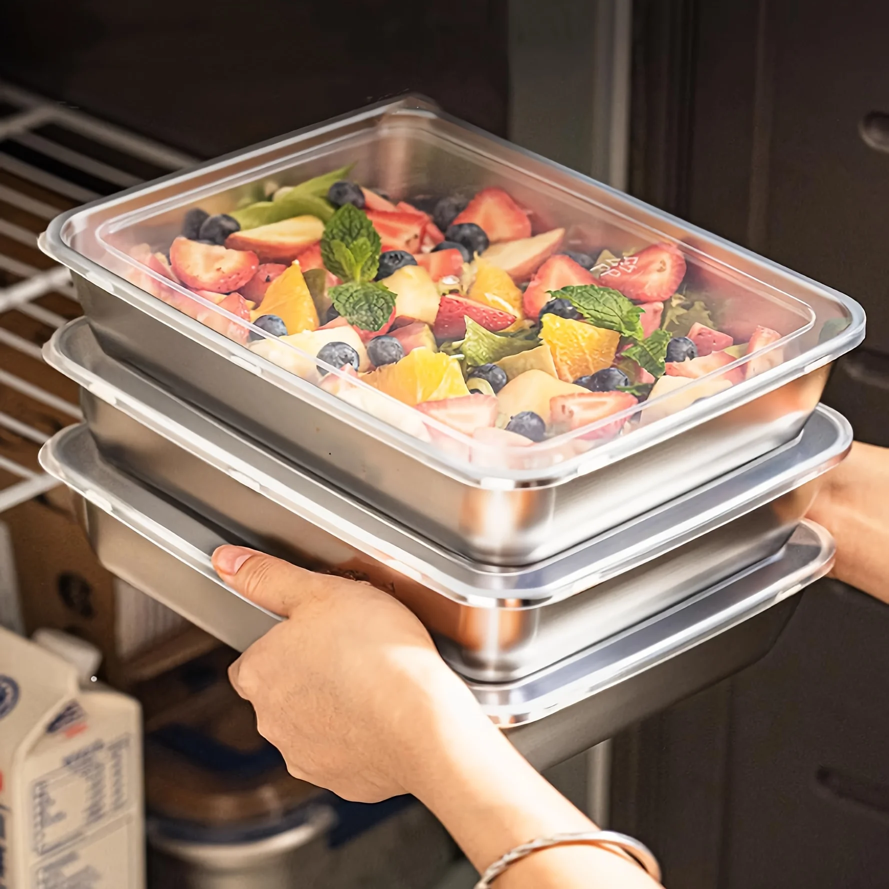 3 szt. Pojemniki na żywność i  – Food Storage Meals recenzja i cena