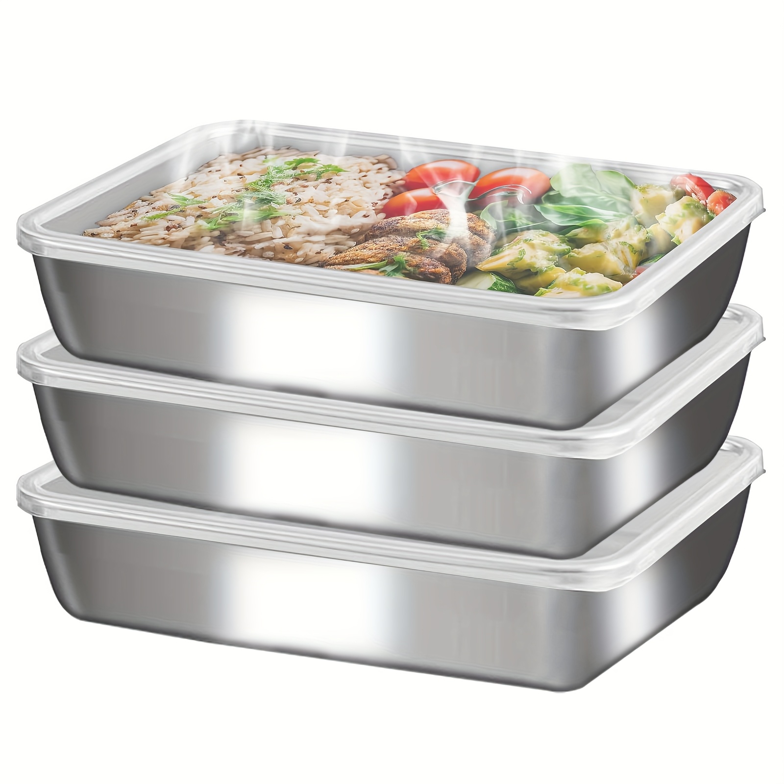 3 szt. Pojemniki na żywność i  – Food Storage Meals recenzja i cena