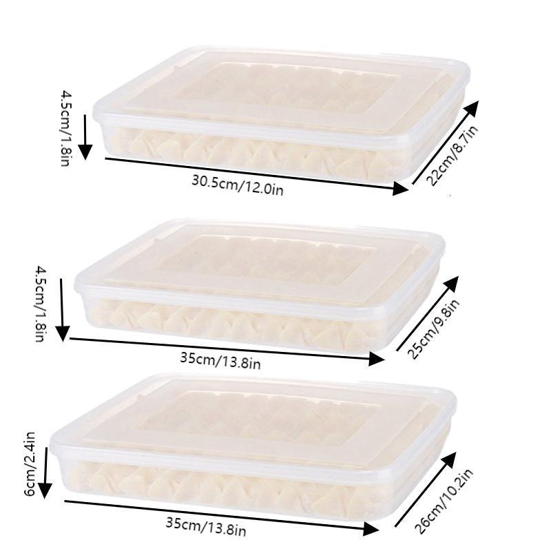 Pojemniki na pierogi, owoce, w – Food Storage Meals recenzja i cena