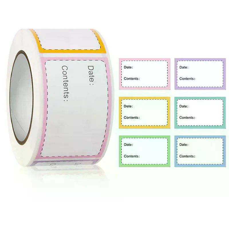 Samoprzylepne etykiety papiero – Food Storage Labels recenzja i cena