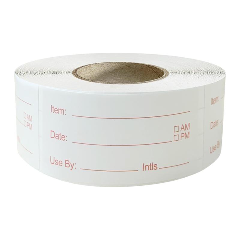 500 szt./rolka 5*2,5 cm Naklej – Food Storage Labels recenzja i cena
